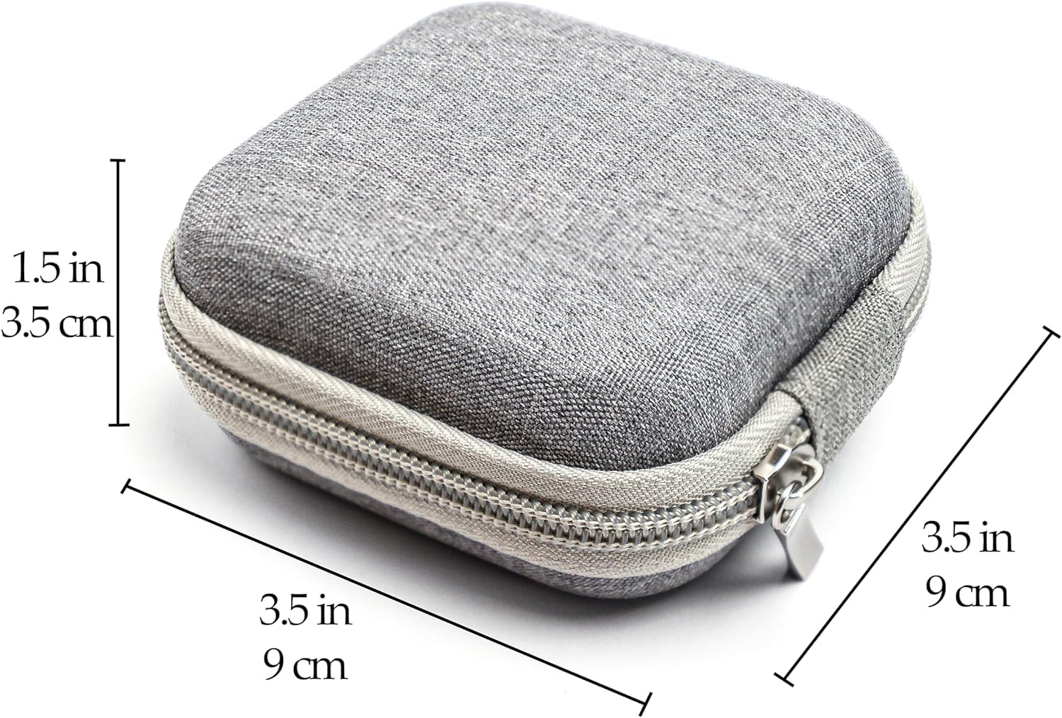 Multi-Functional Eye Drops, Medicine & Travel Accessories Organizer - Hardshell EVA Compact Carry Case - Loops & Mesh Pocket for