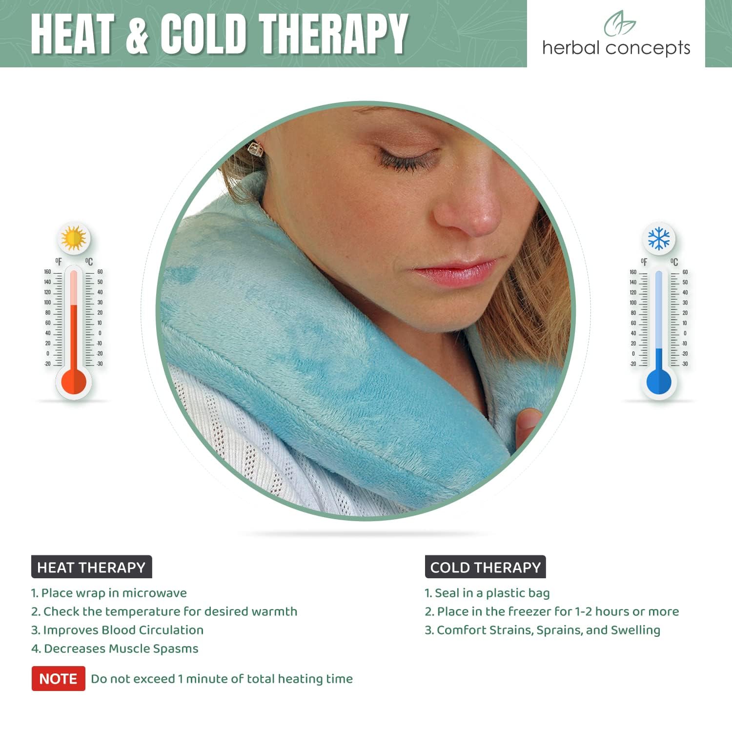 Neck Wrap | Microwavable neck Wrap | Heating Wrap for Neck