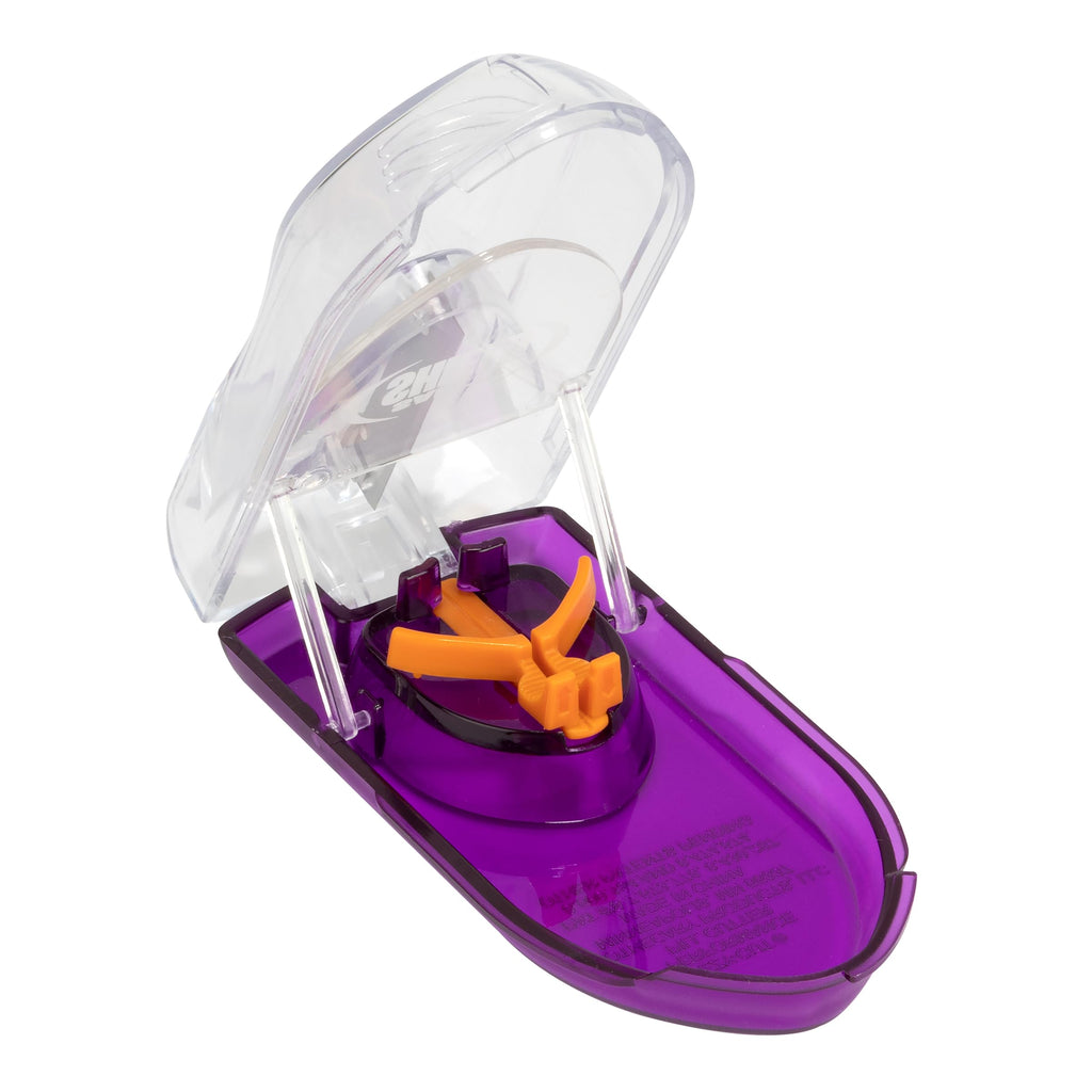 EZY DOSE Pill Cutter with Safety Shield and Magnifier, Daily Usage, Safely Cut Pills and Vitamins, Accurate and Easy Cutting, Co