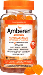 Amberen Menopause Supplements for Women, Multi-Symptom Relief, Vitamin E & Unique Amberen Compound, Helps Support Hormone Balanc