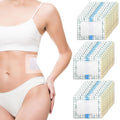 30pcs Castor Oil Pack Wrap, Self Adhesive Portable Castor Oil Belly Button Patch Anti Leakage Absorbent Cotton Perfect Gift for 