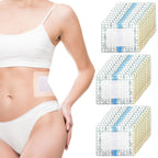 30pcs Castor Oil Pack Wrap, Self Adhesive Portable Castor Oil Belly Button Patch Anti Leakage Absorbent Cotton Perfect Gift for 