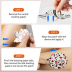 Jinyusega Adhesive Patches for Dexcom G7-20pcs Dexcom G7 Over Patches Waterproof, with Easy-Peel Tab Pre-Cut Backing,CGM Sensor