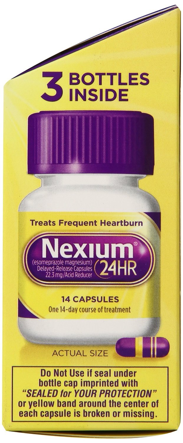Nexium 24HR Capsules, 126 Count Pack (1w64ws)