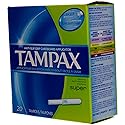 Tampax Super, 20 Tampons each (Pack of 2)