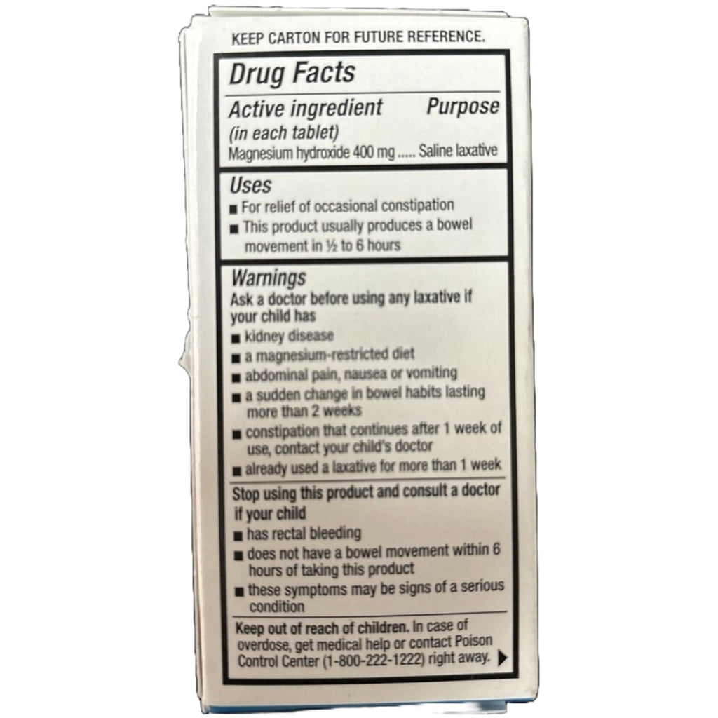 Pedia-Lax Childrens Saline Laxative Chewable Tablets, Watermelon, 30 Count