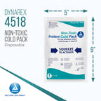 Dynarex 4518 Instant Cold Pack with Urea, 5x9, Pack of 24