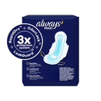 Always Maxi Feminine Pads for Women, Size 4 Overnight Absorbency, Without Wings, Unscented, 28 Count