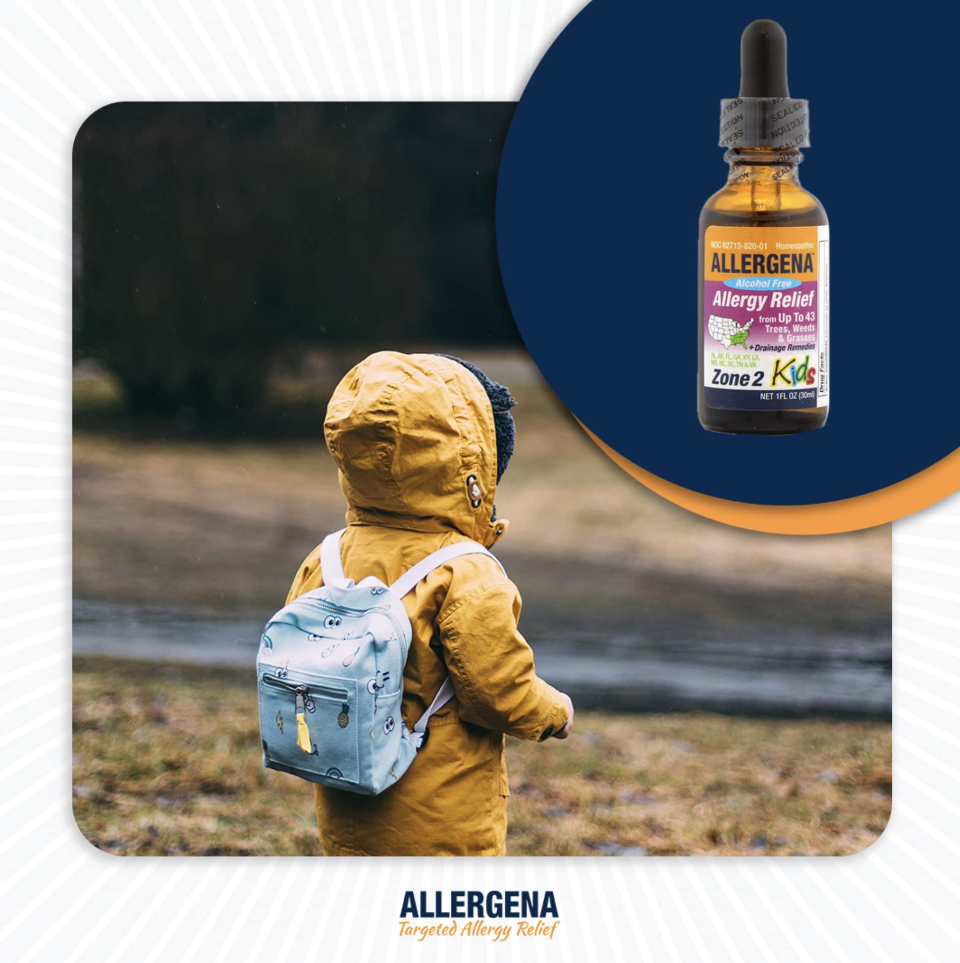 PROGENA - Allergena Zone 2 for Kids (1 FL Ounce)