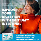 EMITIUM Probiotics & Prebiotics | IBS Relief, Diarrhea, Gas, Colon Health, Digestive Support | Artichoke & Vitamins | Irritable