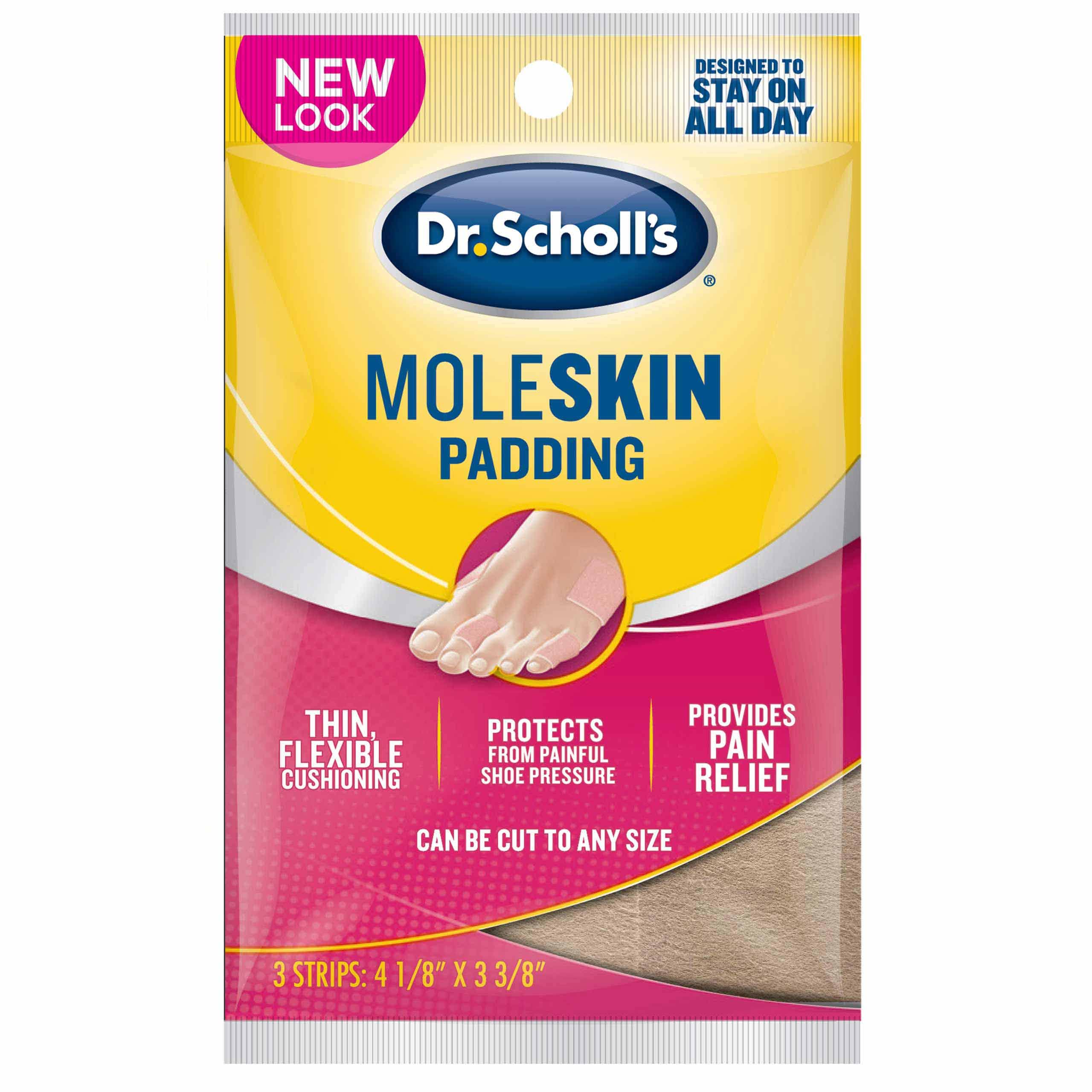 Dr. Scholls Moleskin Plus 3 Each (Pack of 3)