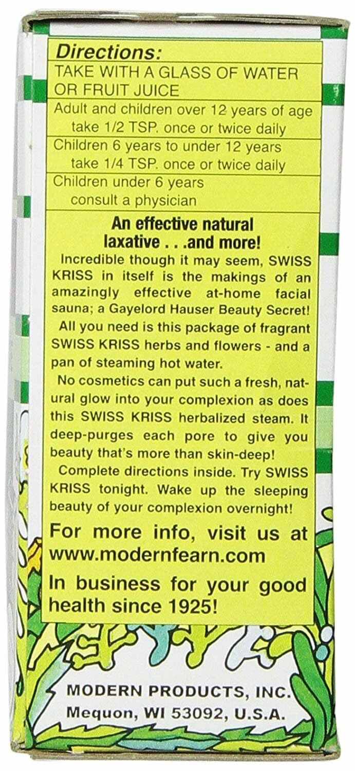 Swiss Kriss Flakes Modern Products, Inc. 1.5 oz Flake