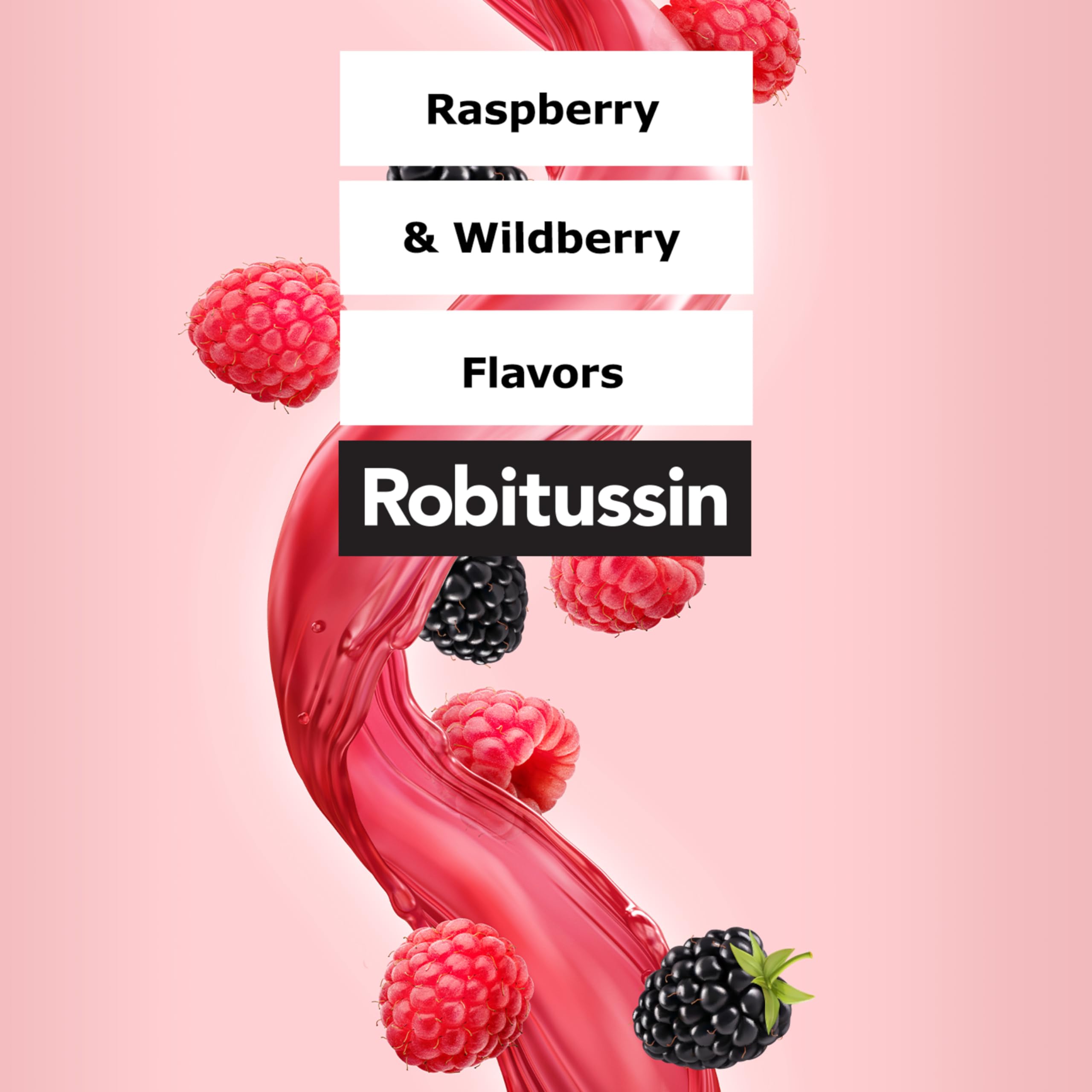 Robitussin Maximum Strength Cough + Chest Congestion DM And Maximum Strength Nighttime Cough DM, Cough Medicine For Adults, Berr