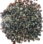 Indian Consigners Natural Crushed Polished Tumbled Gem Stone Chips, Decoration & Healing Crystals (Iolite)