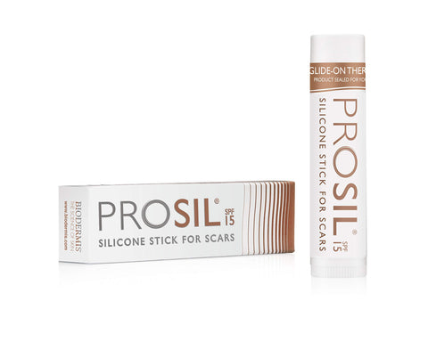 Pro-Sil SPF (Pro-Sil Sport) Patented Silicone Scar Treatment Stick w/Sunscreen (SPF 15) - Clinically Proven to Reduce the Appear