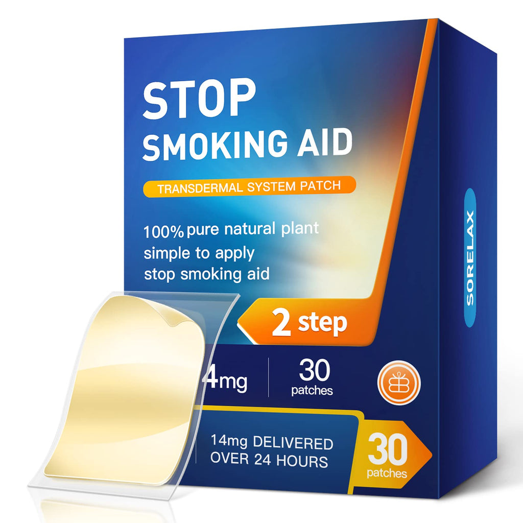 Tuwyfe ?30 Patches? Smoking Aid Stop Smoking Patch Step 2, Easy and Effective Anti-Smoking Stickers - Best Product to Quit Smoki