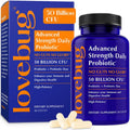 Lovebug Award Winning Maximum Strength | Rebuild & Restore Immune and Digestive Microbiome | 10 Clinically Studied Strains for C