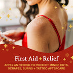 A+D First Aid Healing Ointment - Moisturizing Skin Protectant for Dry Cracked Heels, Elbows, Hands and Lips - Use After Hand Was