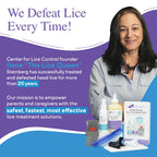 Kapow All-in-One Head Lice Treatment Kit for Family - Extra Strength Lice Shampoo, Spray & Comb for Kids & Adults, Sensitive Sca