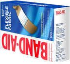 Johnson & Johnson JJ4444 Band-Aid Woven Adhesive Bandages, 1 '' x 3 '', Tan (Box of 100)