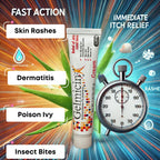 Gelmicin Hydrocortisone 1% - Anti-Itch Cream, Skin Rash, Skin Allergies, Eczema, Psoriasis - 1.41 oz Size (1)