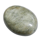 Chrysoberyl Cats Eye Crystals and Healing Stones - Large Palm Stone Crystals Piedra - Crystal for Good Luck, Positive Energy, Me