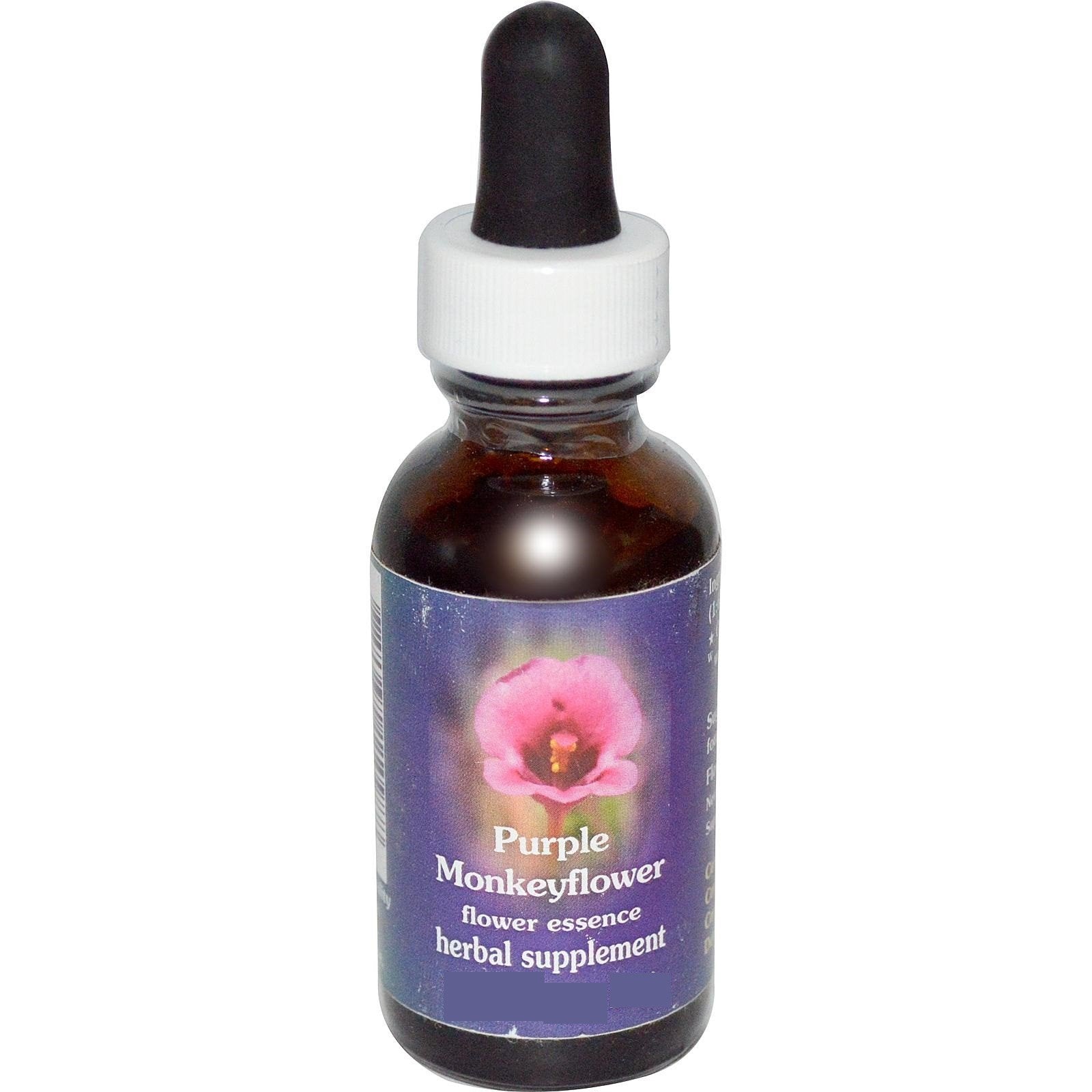 Flower Essence Services Quintessentials Supplement Dropper, Purple Monkey Flower, 0.25 Fluid Ounce