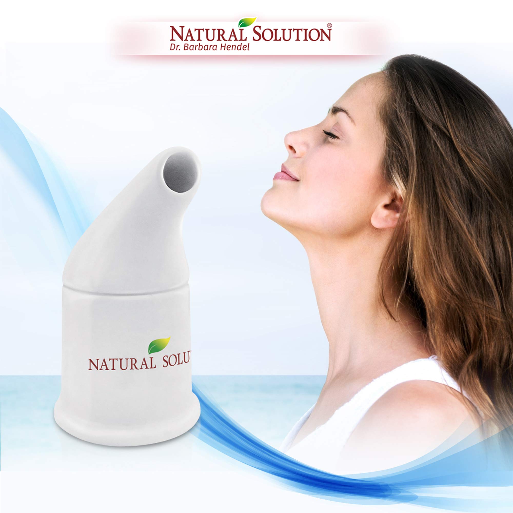 Natural Solution Ceramic Pink, Cleans The Respiratory System Great for Allergy, Asthma Relief, and Other Respiratory Conditions