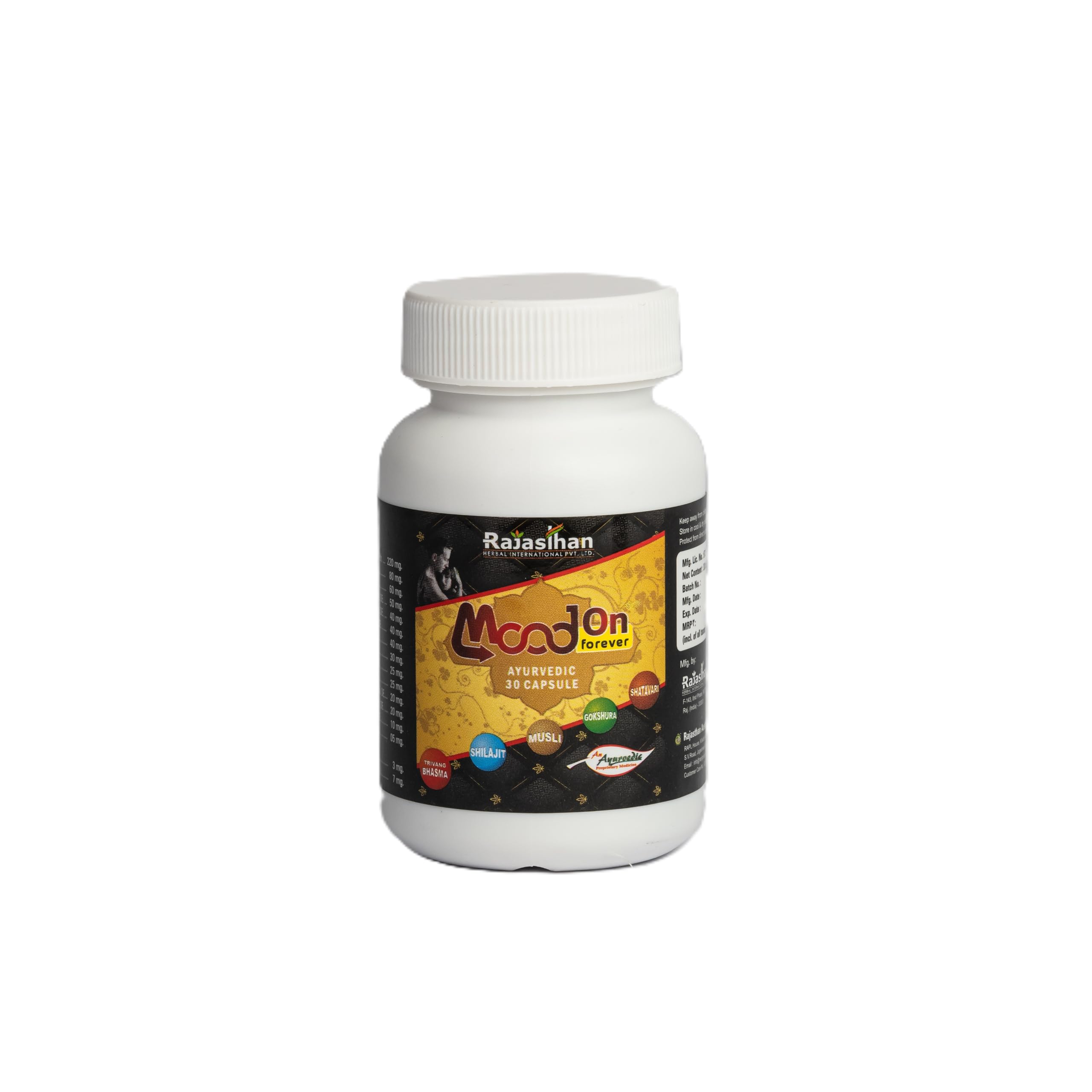 Mood On Forever Capsule | Daily Stress Support Capsules NonGmo Tested Sleep And Mood Support Supplement For Men And Women Daily