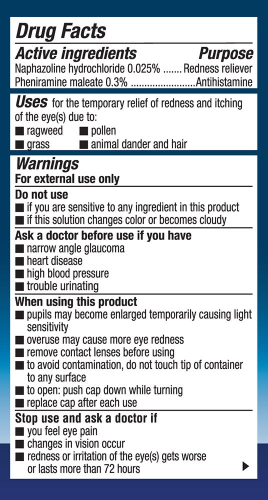 NAPHCON A Eye Drops, 15 ml (Pack of 3)