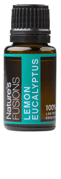 Natures Fusions Lemon Eucalyptus, 100% Pure and Natural Essential Oils, Undiluted, Therapeutic Grade for Aromatherapy and Topic