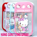 Glam Lux 24 Bundle Kitty Set of 4 Hydrating Deodorizing Antibacterial Hand Sanitizer Spray Mist Non-Drying Compact Travel/Pocket