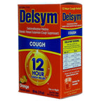Delsym Adult Cough Suppressant Orange Flavored Liquid, 3 oz (Pack of 5)