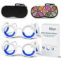 Hion Motion Sickness Glasses,Relieve Carsickness Airsickness Seasickness,Ultra-Light Portable Nausea Vertigo Glasses, No Lens Li