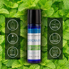SpaRoom Aromatherapy 100% Pure Essential Oil Blends for Diffusers and Air Freshners, Refresh Peppermint, 10 mL