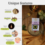 TATSAT - WELLNESS THROUGH AYURVEDA BABY Kajal,Natural,herbal and ayurvedic With Medicated Soot And Desi Cow Ghee|Safe For Babies