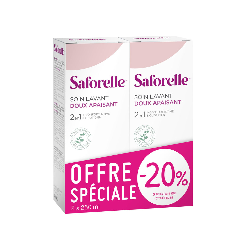 Saforelle Gentle Cleansing Care 2X250ml