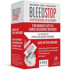 BleedStop First Aid Powder for Blood Clotting, Trauma Kit, Blood Thinner Patients, Camping Safety, and Survival Equipment for Mo