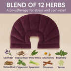 Soothing Herbal Neck & Shoulder Wrap – Hot/Cold Aromatherapy