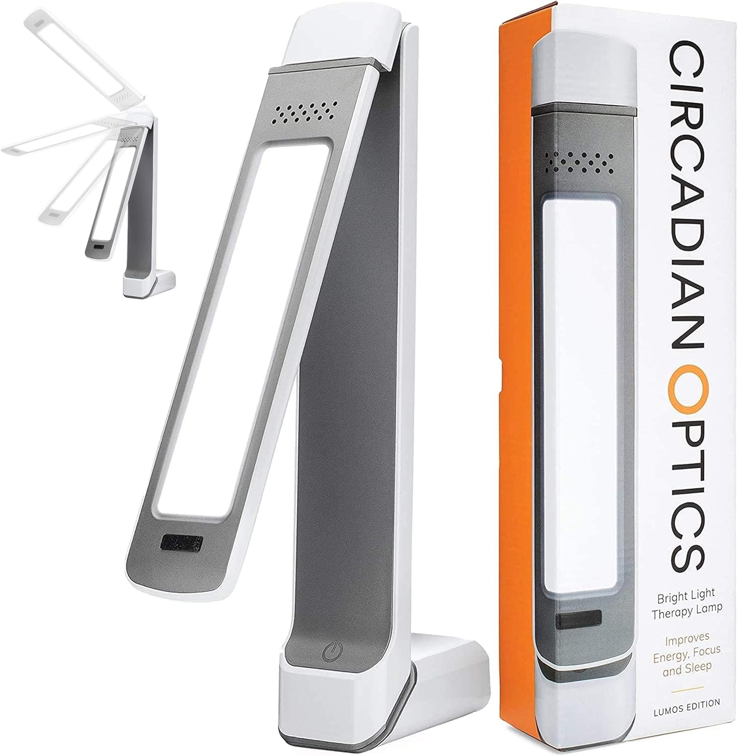 Circadian Optics Lumos 2.0 Bright Light Therapy Lamp | As Seen On Shark Tank | Powerful 10,000 LUX Brightness | 5500K Color Mimi