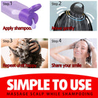 Cbiumpro 2-Pack Scalp Massager Hair Shampoo Brush, Scalp Brush, Scalp Scrubber for Dandruff Removal, Ultra Soft Silicone Scalp E