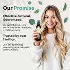 Lumi Outdoors Natural Shoe Deodorizer Spray & Odor Eliminator - Fresh Citrus Tea Tree Essential Oil Odor Eater