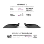 Superfeet Casual Womens Easyfit Insoles - Comfort Shoe Inserts for Women - Anti-Fatigue Orthotic Insoles for Dress Shoes - Prof