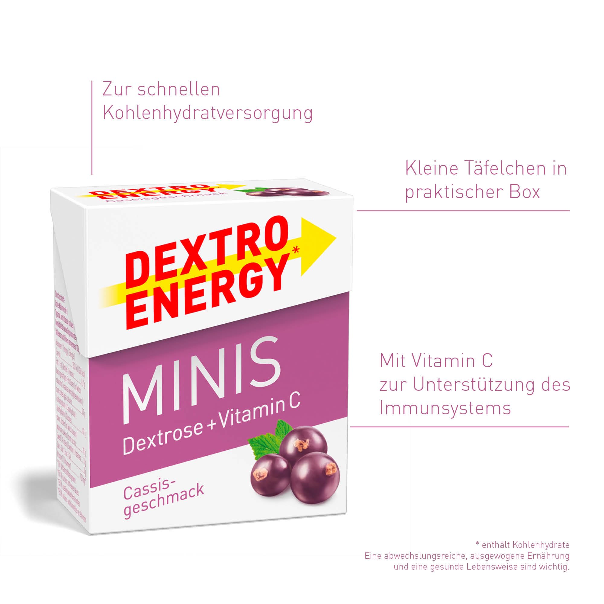 Dextro Energy Minis Blackcurrant (12-pack)