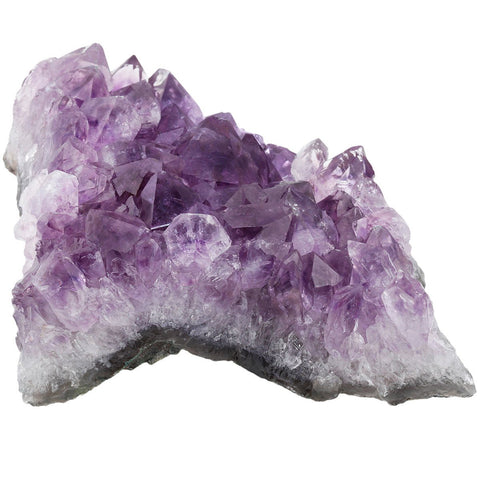 mookaitedecor Natural Amethyst Crystal Cluster Specimen Stone for Crystals Healing Reiki Home Decoration(0.8lb-1lb)