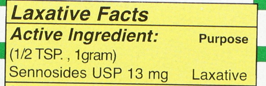 Modern Products Swiss Kriss Herbal Laxative Flake, 1.5 Ounce - 6 per case.
