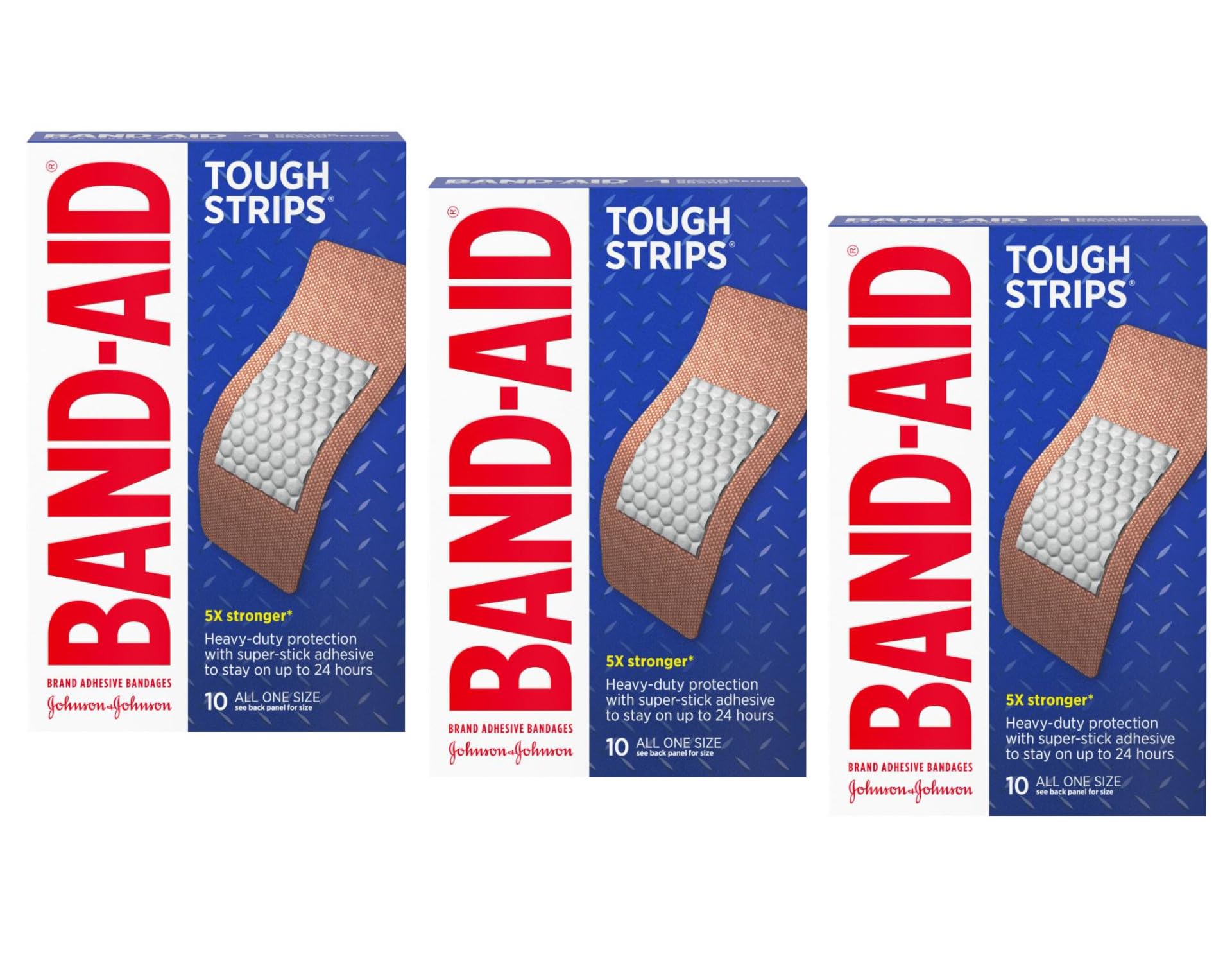 BAND AID TOUGH STRIP XLRG 4424 10