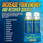 O2 Blast - Pure Oxygen Supplement, Quick Recovery for Exercise and Focus, Sanitary flip top Cap (4 Liter Oxygen Canisters - 2 Pa