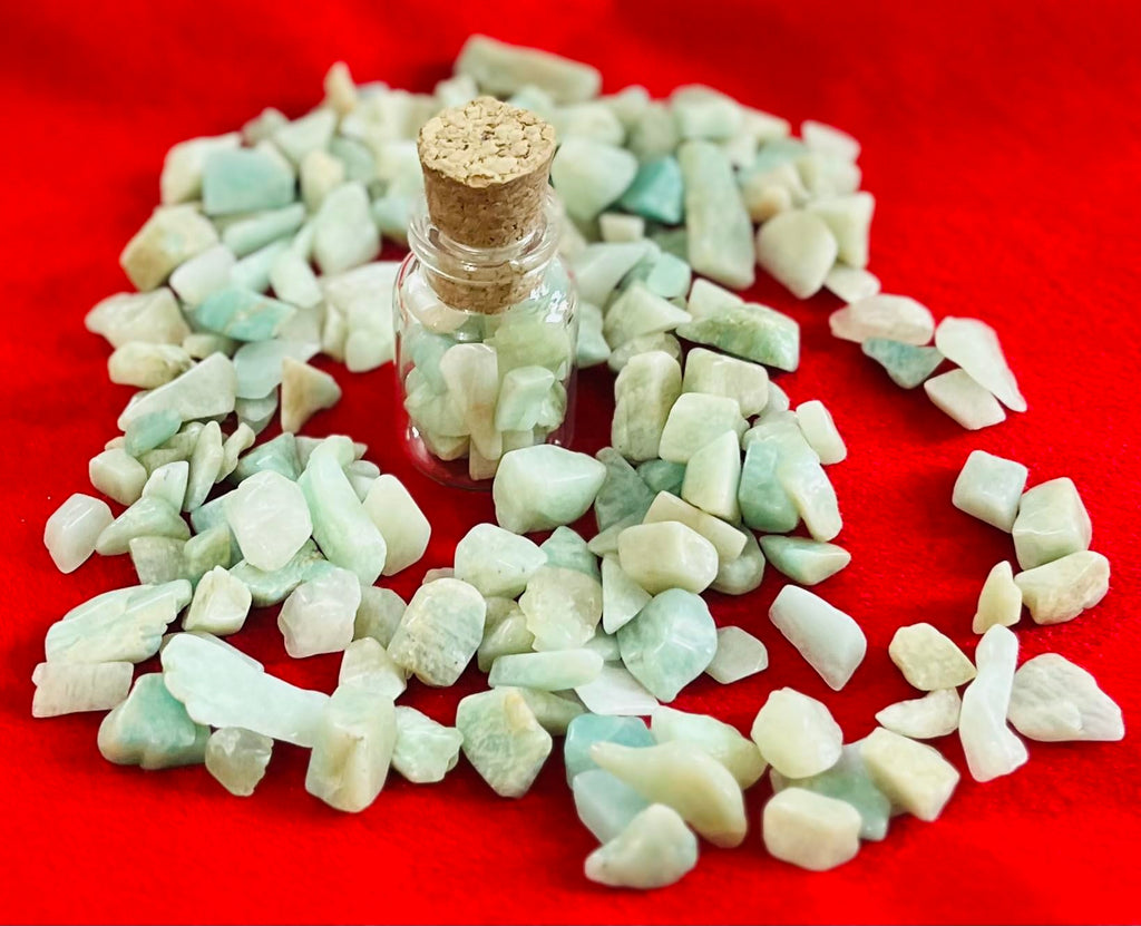 Indian Consigners Natural Crushed Polished Tumbled Gem Stone Chips, Decoration & Healing Crystals (Black Obsidian)