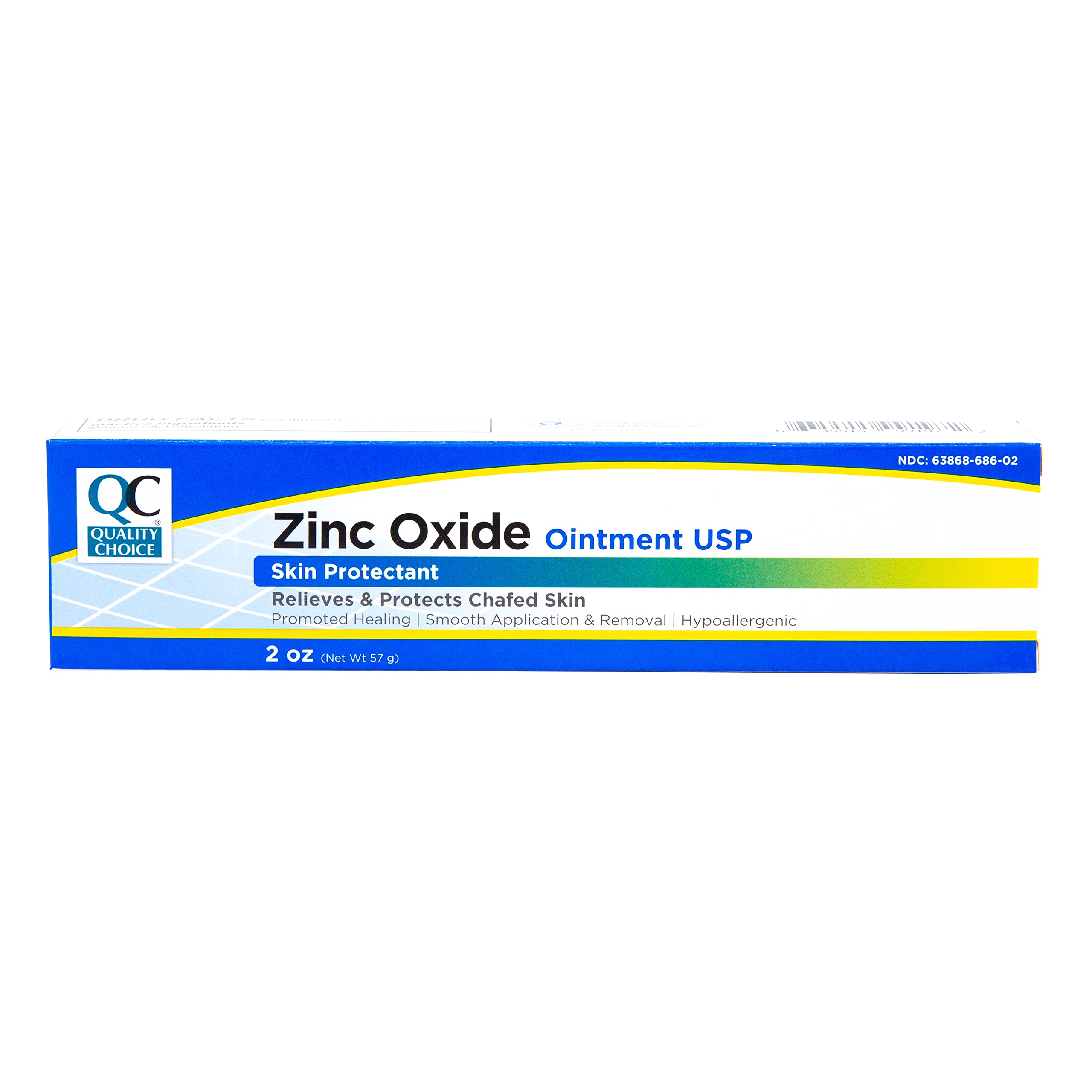 Quality Choice Zinc Oxide Ointment Skin Protectant 2oz